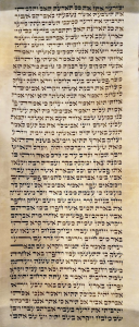The Bible Scroll that Holy Land Man (Don Juravin) reads to his followers